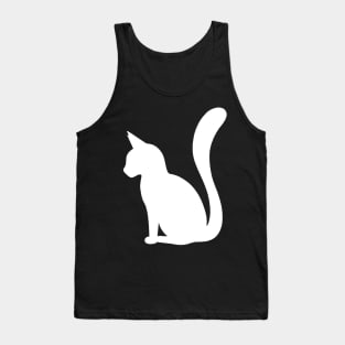 Cat Silhouette Tank Top